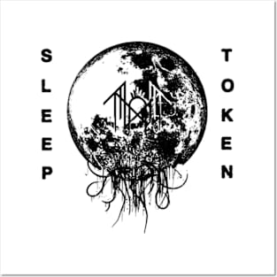 sleep token take me back to eden black Posters and Art